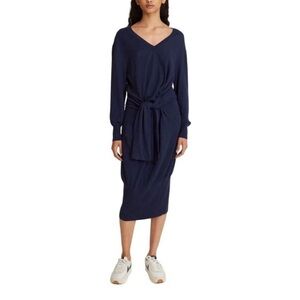 $298 Small Thakoon Wrap Sweater Dress